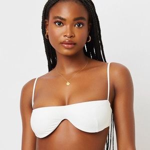 Frankies Bikinis Tolly Ribbed Top